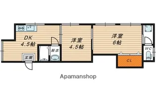 青山ヒルズB棟【2階】の間取り