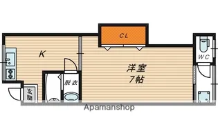 青山ヒルズB棟【2階】の間取り