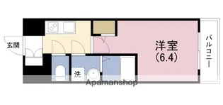 エスリード ザ・イーストレジデンス大阪城【5階】の間取り