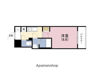 スワンズシティ大阪クレアスト【11階】の間取り
