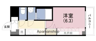 プレサンス天王寺ヴィヴァン【3階】の間取り
