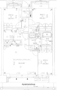 リバーガーデン四天王寺【11階】の間取り