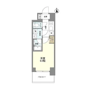 リヴェント難波ウエスト【0311号室】の間取り