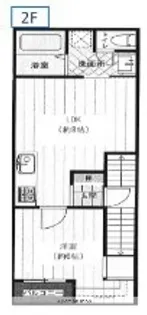 ジーク新喜多AP【2階】の間取り