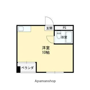 ラパンジール長堀【5階】の間取り