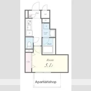 AKASHI ENTERPRISE【2階】の間取り