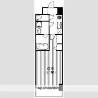 セイル淀屋橋【10階】の間取り