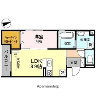 グラン・クリュ【2階】の間取り