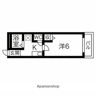 グリーンプラザ城東【9階】の間取り