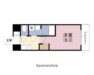 エスリードレジデンス玉造ザ・イースト【10階】の間取り