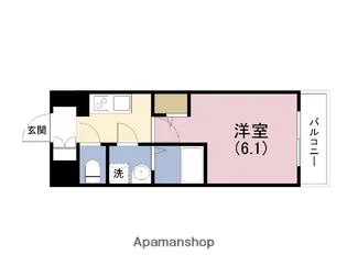 エスリードレジデンス玉造ザ・イースト【7階】の間取り