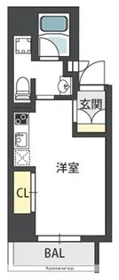 GRANDSTEADY徳井町【11階】の間取り