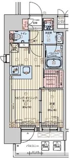 レオンヴァリエ長堀通【3階】の間取り