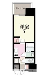 TOYOTOMI STAY PREMIUM阿倍野天王寺【12階】の間取り