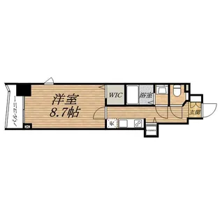 プレサンス本町プライム【12階】の間取り