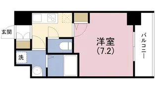 アークグラン大阪WEST【2階】の間取り