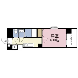 Amabile玉造(アマービレ玉造)【8階】の間取り