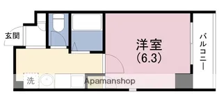 プレジール福島【9階】の間取り