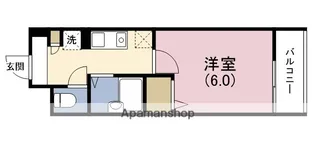 エムロード福島【5階】の間取り