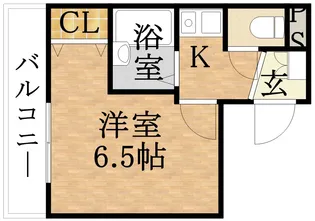 ラ・フォーレ京橋【3階】の間取り