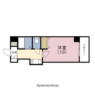 アルカン弐番館【5階】の間取り