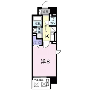 クラシェス尼崎【6階】の間取り