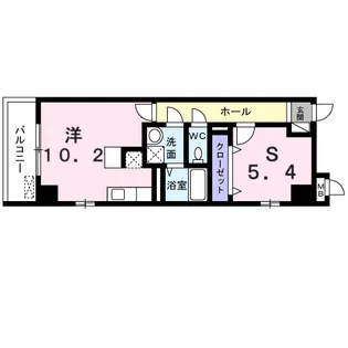 メゾン・ド・ラフレシール【2階】の間取り