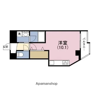 アルグラッド野田阪神【6階】の間取り
