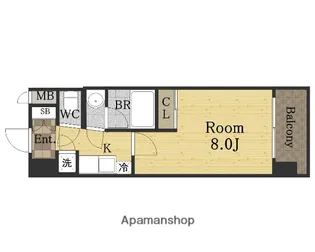 スプランディッドⅢ【2階】の間取り