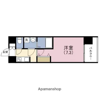 サムティ福島VIVENTE【5階】の間取り