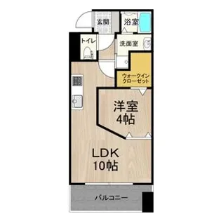 M.HILLS西本町【13階】の間取り