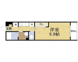 リブリ・アベリア【3階】の間取り