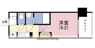 エステムプラザ福島ジェネル【10階】の間取り