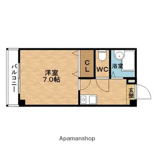 サニースポット【4階】の間取り
