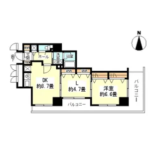 樹樹ガーデン【0206号室】の間取り