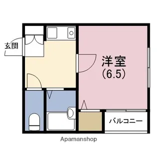 エースハイツ玉川【2階】の間取り