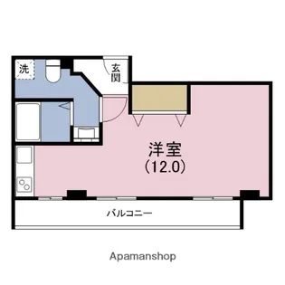 大阪府大阪市福島区海老江8丁目【マンション】の間取り