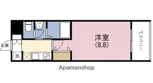 エル海老江【8階】の間取り