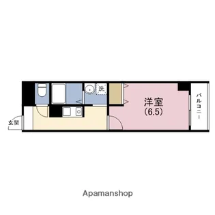 レジデンス鷺洲【10階】の間取り