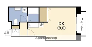 アクア福島【3階】の間取り