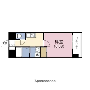 WOB西九条【5階】の間取り
