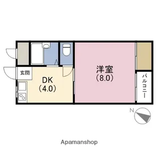 グレイスハイツ【3階】の間取り