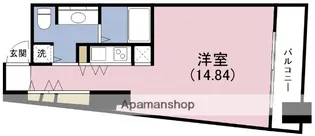 ザタワー大阪レジデンス【6階】の間取り