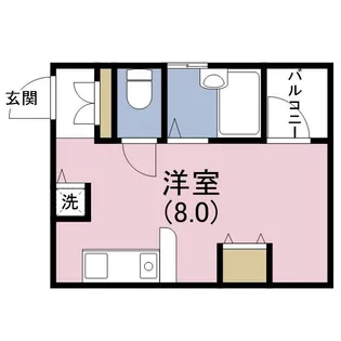 大阪府大阪市此花区春日出中1丁目【マンション】の間取り