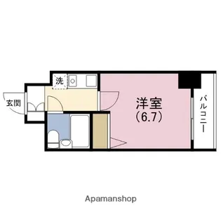 エスリード野田駅前【5階】の間取り
