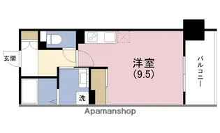 ル・ファール西九条【7階】の間取り