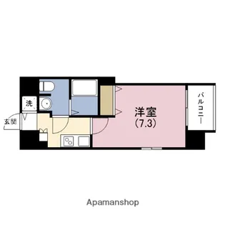レグゼスタ福島Ⅱ【12階】の間取り