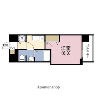 レグゼスタ福島Ⅱ【2階】の間取り