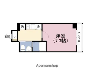 セイワパレス堂島シティ【2階】の間取り
