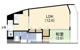 KHKコート西野田【9階】の間取り